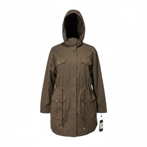 Karl Lagerfeld Men's Utility Jacket Dark Green - Size Small NWT